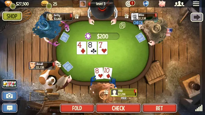 Governor of Poker 3 android App screenshot 1