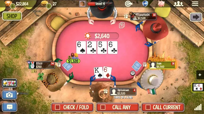 Governor of Poker 3 android App screenshot 2