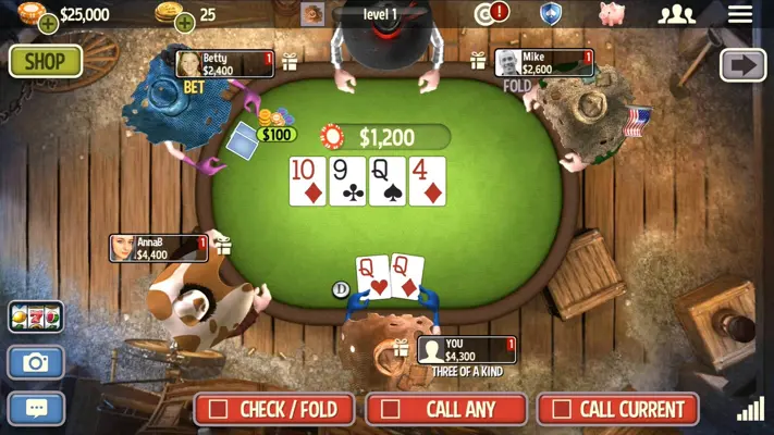 Governor of Poker 3 android App screenshot 5